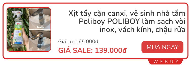 Chỉ từ 29.000đ sắm đủ đồ Xiaomi, Bear, Pery Smith...: Máy khử mùi, hút bụi, lọc nước đều có giá tốt- Ảnh 14.