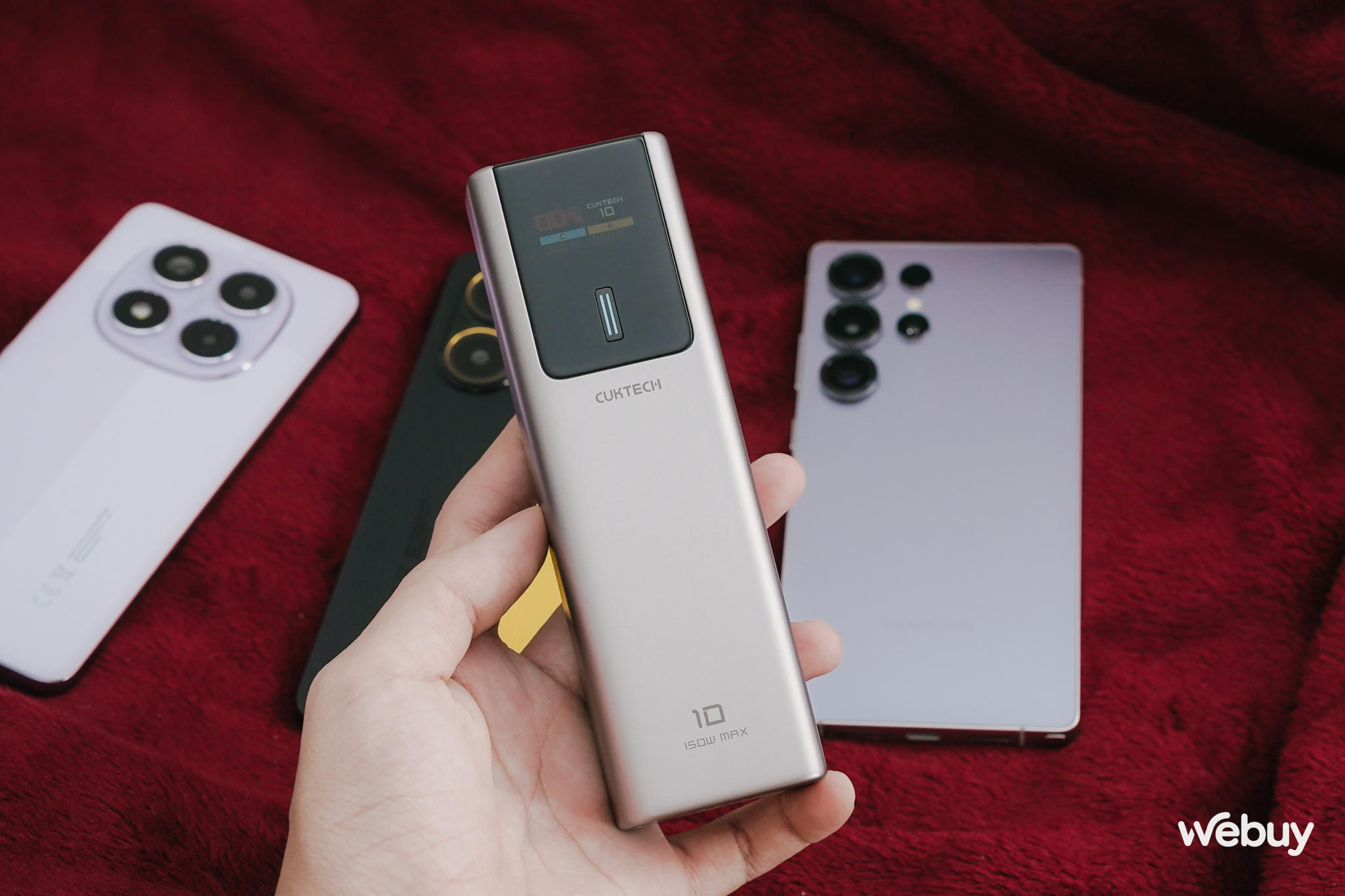 Xiaomi lại có đồ công nghệ cực đáng mua: Pin dự phòng Cuktech 10.000mAh sạc nhanh 150W, ngày sale giữa tháng giá chỉ hơn 600.000 đồng- Ảnh 15. Xiaomi lại có đồ công nghệ cực đáng mua: Pin dự phòng Cuktech 10.000mAh sạc nhanh 150W, ngày sale giữa tháng giá chỉ hơn 600.000 đồng- Ảnh 15.