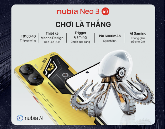 Gaming Phone NEO 3 4G – Siêu phẩm cải tiến trong tầm giá 4 triệu- Ảnh 5. Gaming Phone NEO 3 4G – Siêu phẩm cải tiến trong tầm giá 4 triệu- Ảnh 5.