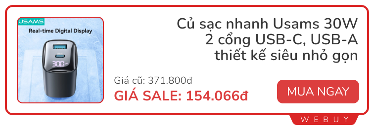Sale cuối tháng vẫn còn: Số dư còn 500k vẫn tự tin mua combo vài món từ Xiaomi, Baseus, Ugreen...- Ảnh 2.