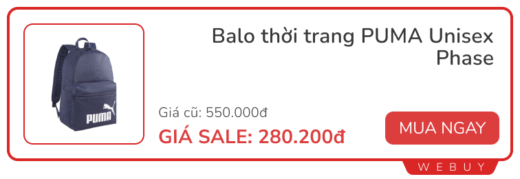 Giày, balo, áo Puma, adidas, Fila, New Balance... giảm tới 70%: Mua đồ xịn không cần nhìn giá- Ảnh 3.