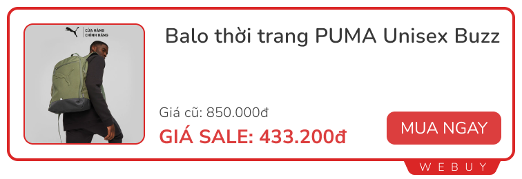 Giày, balo, áo Puma, adidas, Fila, New Balance... giảm tới 70%: Mua đồ xịn không cần nhìn giá- Ảnh 4.