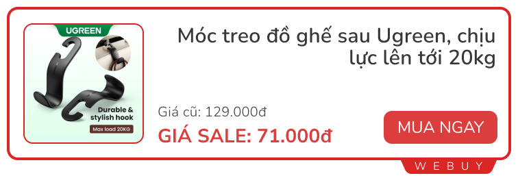 Loạt đồ "nhỏ mà có võ" cho hội mê xế hộp, giá chỉ vài trăm nghìn- Ảnh 5.