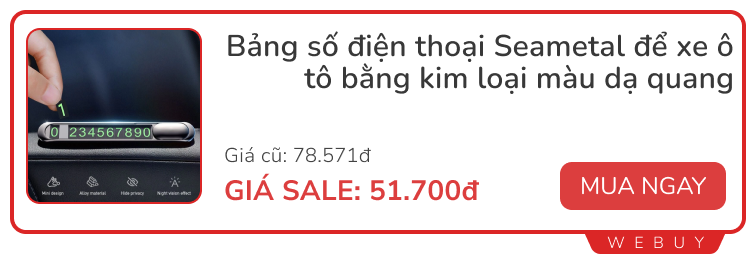 Loạt đồ "nhỏ mà có võ" cho hội mê xế hộp, giá chỉ vài trăm nghìn- Ảnh 1.