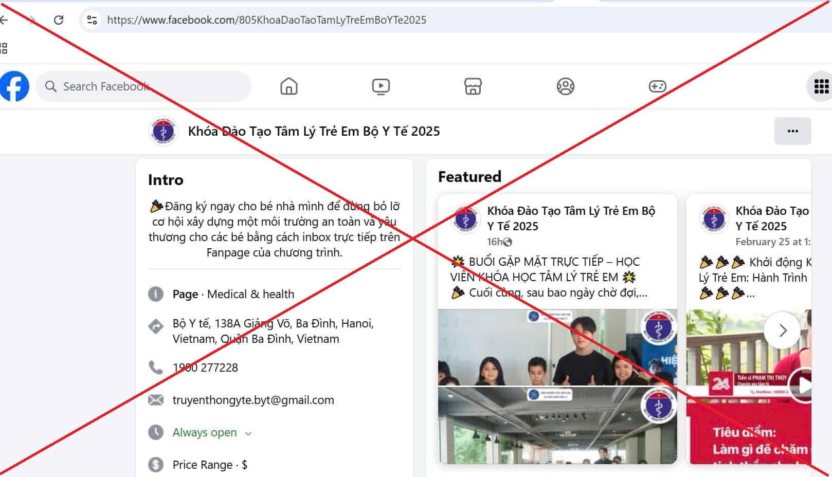 Phát hiện fanpage giả mạo thông tin Bộ Y tế- Ảnh 2.