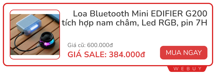 Săn trước đồ cho dịp nghỉ Lễ: Loa nam châm, củ sạc, tag định vị, máy dò ống kính ẩn... giảm tới 65%- Ảnh 8.