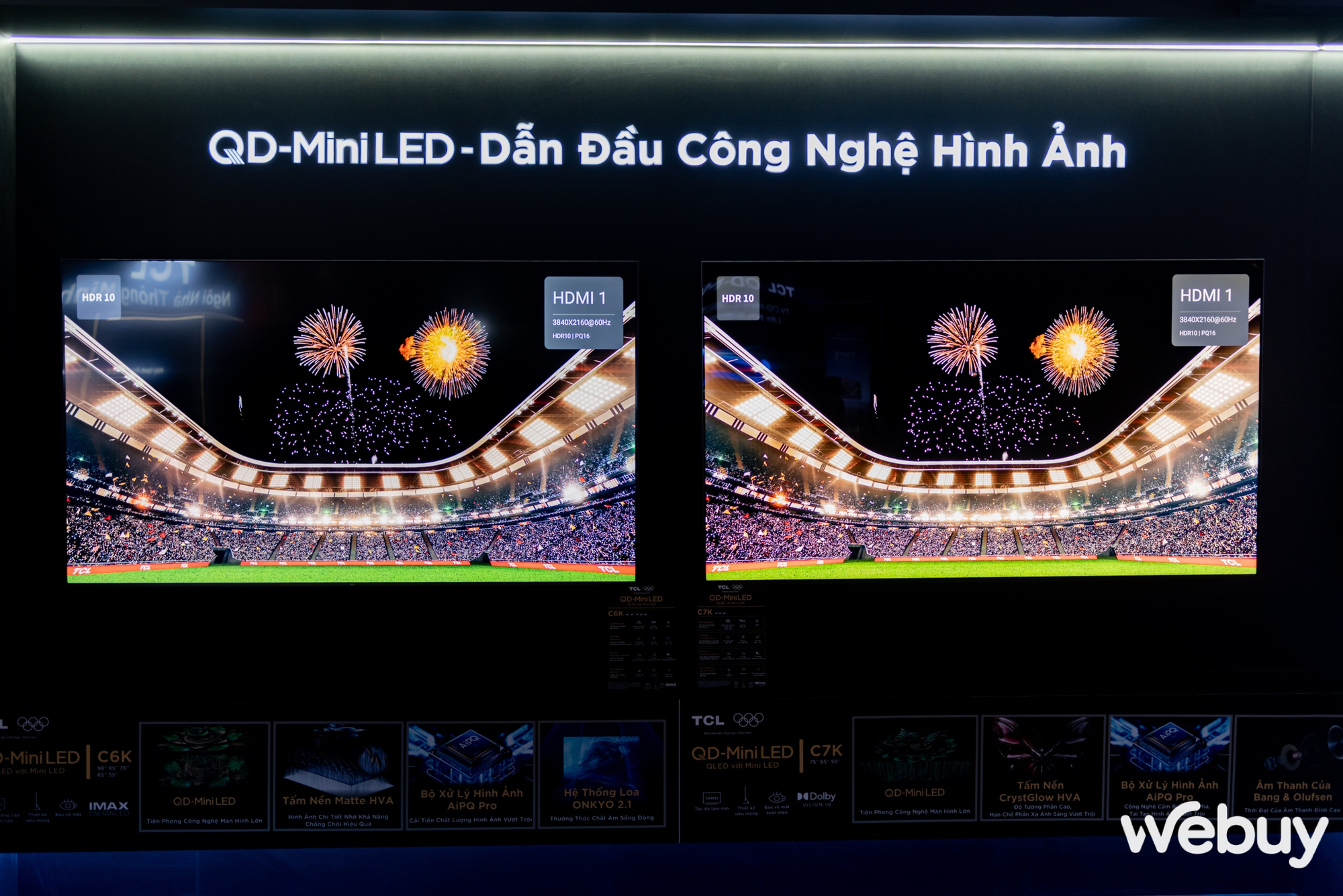 TCL trình làng dòng TV QD-Mini LED 2025: Sử dụng tấm nền chống chói cao cấp, loa B&O "xịn sò", giá chưa đến 16 triệu đồng- Ảnh 6. TCL trình làng dòng TV QD-Mini LED 2025: Sử dụng tấm nền chống chói cao cấp, loa B&O "xịn sò", giá chưa đến 16 triệu đồng- Ảnh 6.