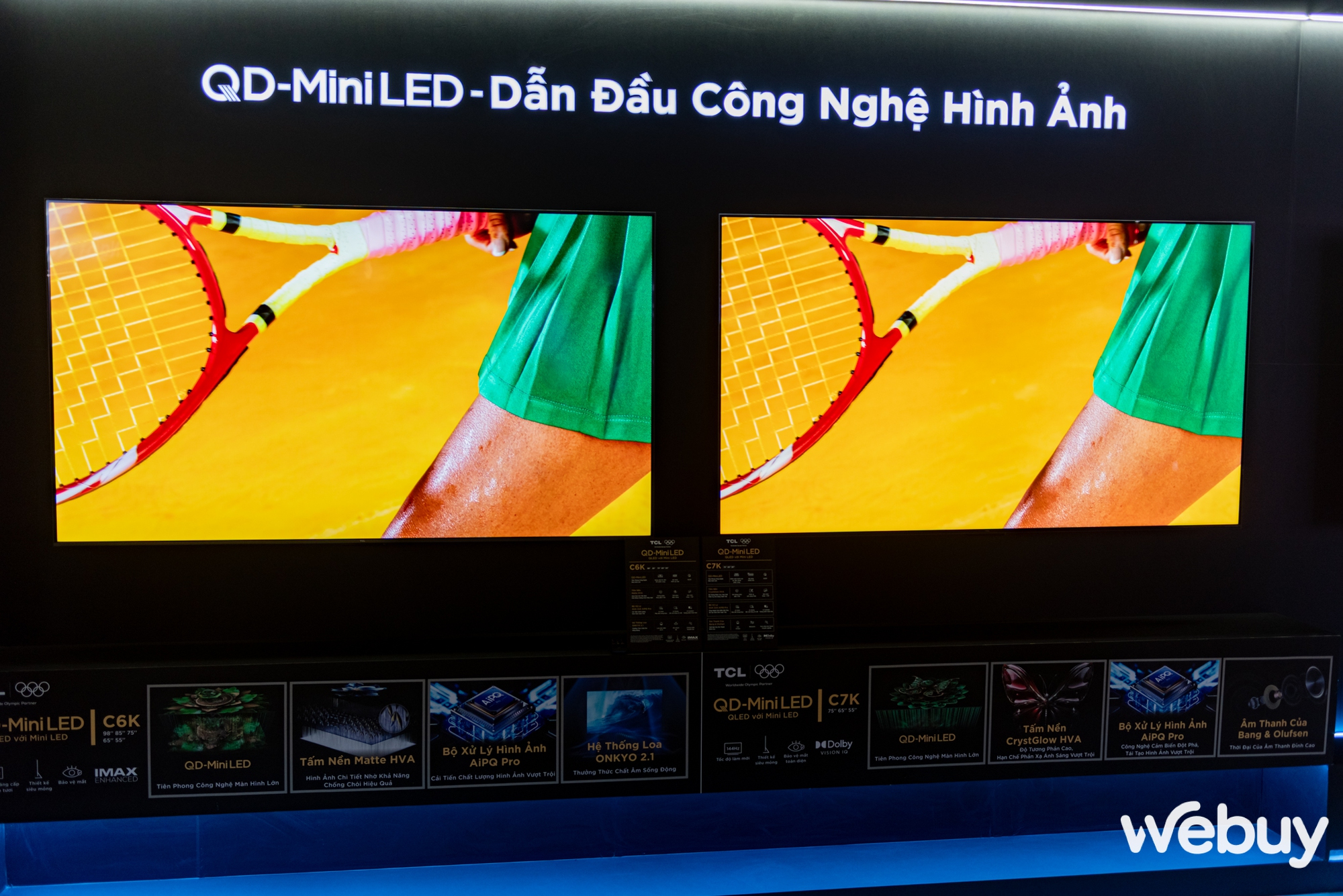 TCL trình làng dòng TV QD-Mini LED 2025: Sử dụng tấm nền chống chói cao cấp, loa B&O "xịn sò", giá chưa đến 16 triệu đồng- Ảnh 4. TCL trình làng dòng TV QD-Mini LED 2025: Sử dụng tấm nền chống chói cao cấp, loa B&O "xịn sò", giá chưa đến 16 triệu đồng- Ảnh 4.