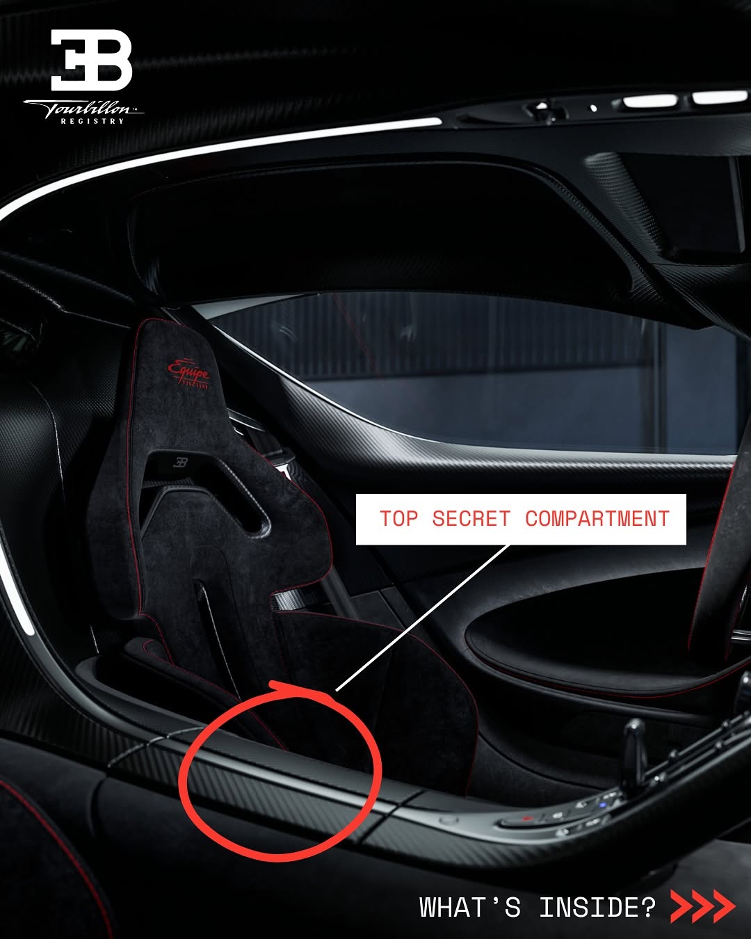 Đây là nơi Bugatti giấu chìa khoá tốc độ trên xe triệu đô Tourbillon: Tăng từ 380km/h lên 445km/h- Ảnh 4. Đây là nơi Bugatti giấu chìa khoá tốc độ trên xe triệu đô Tourbillon: Tăng từ 380km/h lên 445km/h- Ảnh 4.