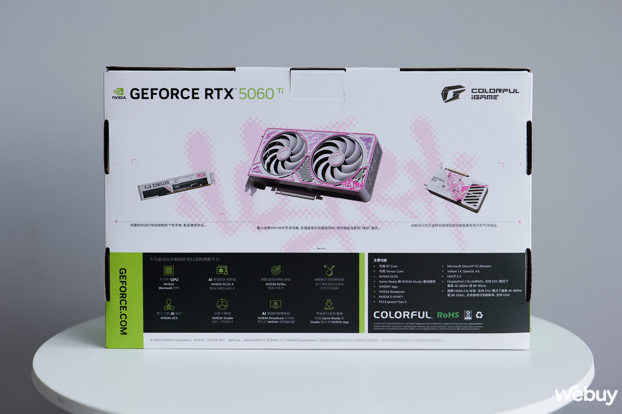 Mở hộp Colorful iGame GeForce RTX 5060 Ti Ultra W DUO OC 16GB-V: Giữ nguyên phong cách hip-hop giống bản 5080 với mức giá nhẹ nhàng hơn- Ảnh 2. Mở hộp Colorful iGame GeForce RTX 5060 Ti Ultra W DUO OC 16GB-V: Giữ nguyên phong cách hip-hop giống bản 5080 với mức giá nhẹ nhàng hơn- Ảnh 2.