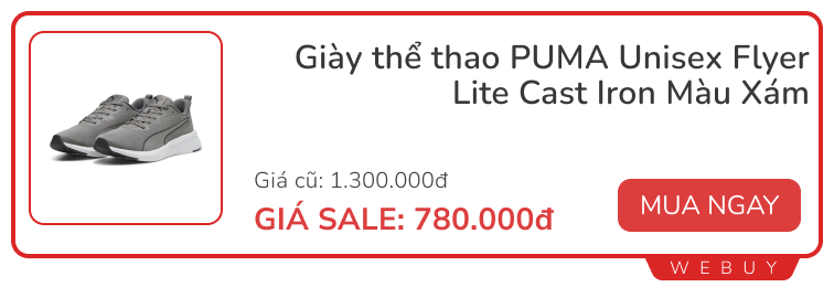 5 nhãn giày, thời trang thể thao so kè giảm giá: Puma, adidas, Goya... chỉ từ 19.000đ cho đồ chính hãng- Ảnh 6.