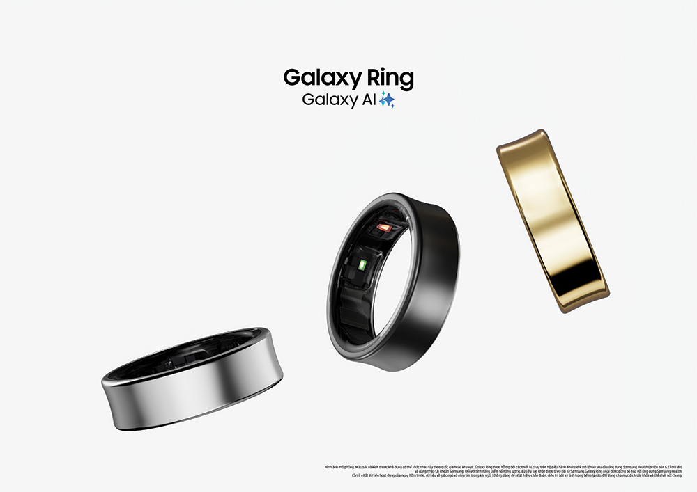 Samsung chính thức ra mắt Galaxy Ring tại Việt Nam: Nhẫn thông minh tích hợp AI theo dõi sức khỏe- Ảnh 1. Samsung chính thức ra mắt Galaxy Ring tại Việt Nam: Nhẫn thông minh tích hợp AI theo dõi sức khỏe- Ảnh 1.