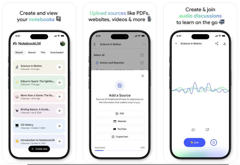 NotebookLM - “Chuyên gia AI” do Google phát triển chuẩn bị cập bến cả Android và iOS- Ảnh 2. NotebookLM - “Chuyên gia AI” do Google phát triển chuẩn bị cập bến cả Android và iOS- Ảnh 2.