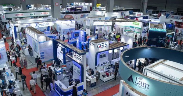 Viettel, FPT, Becamex, Sovico,... tham dự triển lãm lớn nhất khu vực Đông Nam Á về bán dẫn- Ảnh 1. Viettel, FPT, Becamex, Sovico,... tham dự triển lãm lớn nhất khu vực Đông Nam Á về bán dẫn- Ảnh 1.