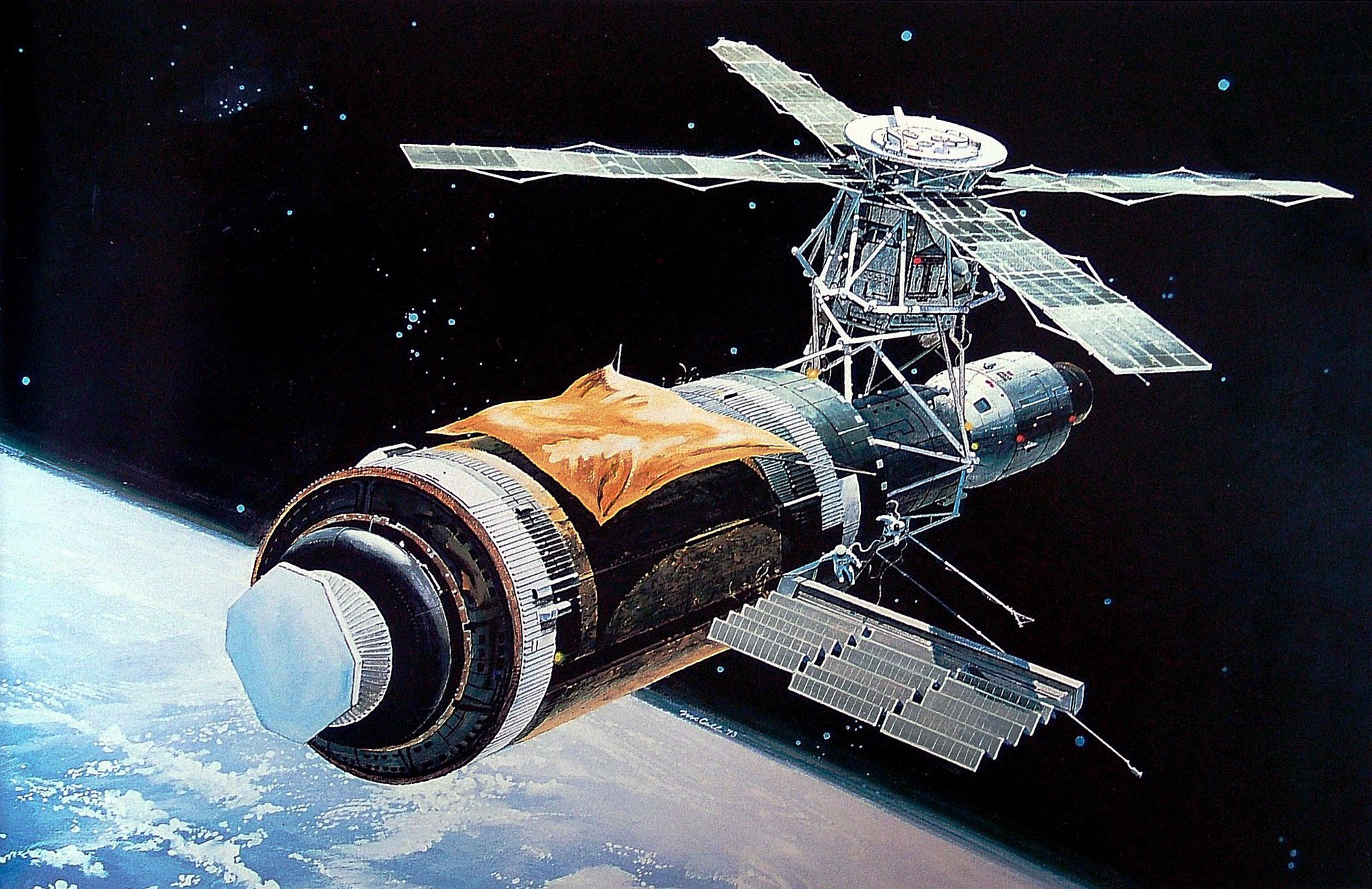 Căn phòng bí mật trên quỹ đạo: Sứ mệnh không gian kỳ lạ ít người biết của NASA năm 1973- Ảnh 1. Căn phòng bí mật trên quỹ đạo: Sứ mệnh không gian kỳ lạ ít người biết của NASA năm 1973- Ảnh 1.
