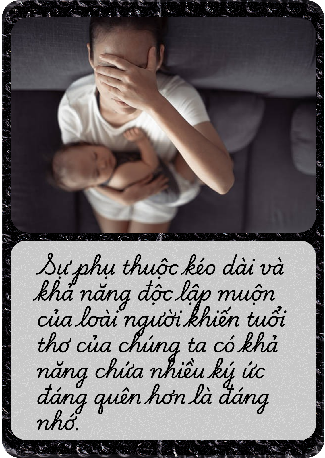 Tại sao chúng ta quên hầu hết ký ức thời thơ ấu: Đó là món quà hay cái giá phải trả của sự trưởng thành?- Ảnh 19. Tại sao chúng ta quên hầu hết ký ức thời thơ ấu: Đó là món quà hay cái giá phải trả của sự trưởng thành?- Ảnh 19.