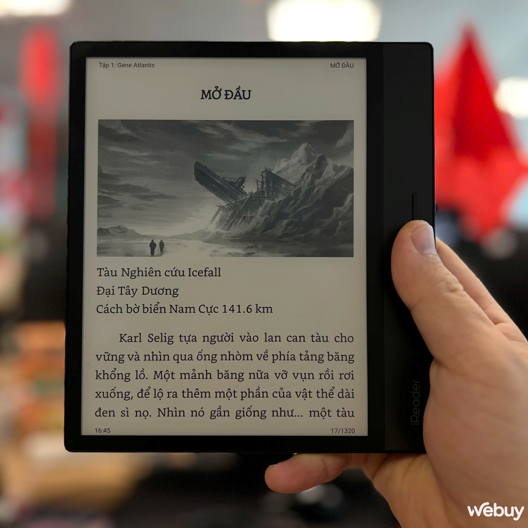 Trên tay máy đọc sách iReader Ocean3 Plus, ra mắt từ cuối 2023, nhưng vẫn là sự lựa chọn đáng để cân nhắc!- Ảnh 2. Trên tay máy đọc sách iReader Ocean3 Plus, ra mắt từ cuối 2023, nhưng vẫn là sự lựa chọn đáng để cân nhắc!- Ảnh 2.