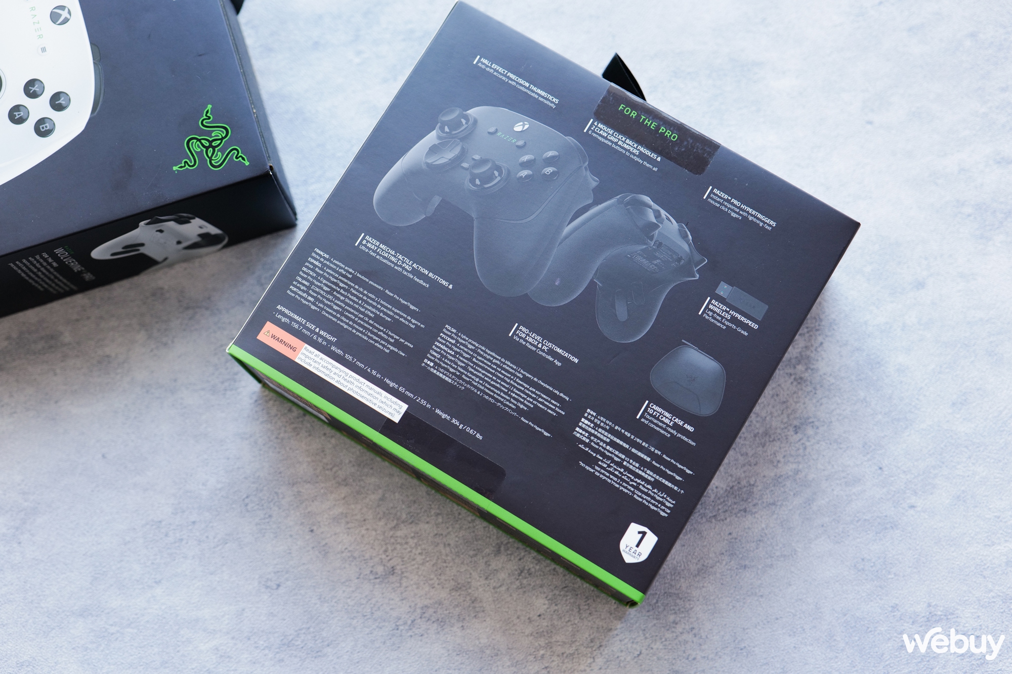 Mở hộp trải nghiệm nhanh Razer Wolverine V3 Pro: Đắt xắt ra miếng, game thủ khó tính cũng phải gật gù bởi cảm giác bấm siêu đã- Ảnh 2. Mở hộp trải nghiệm nhanh Razer Wolverine V3 Pro: Đắt xắt ra miếng, game thủ khó tính cũng phải gật gù bởi cảm giác bấm siêu đã- Ảnh 2.