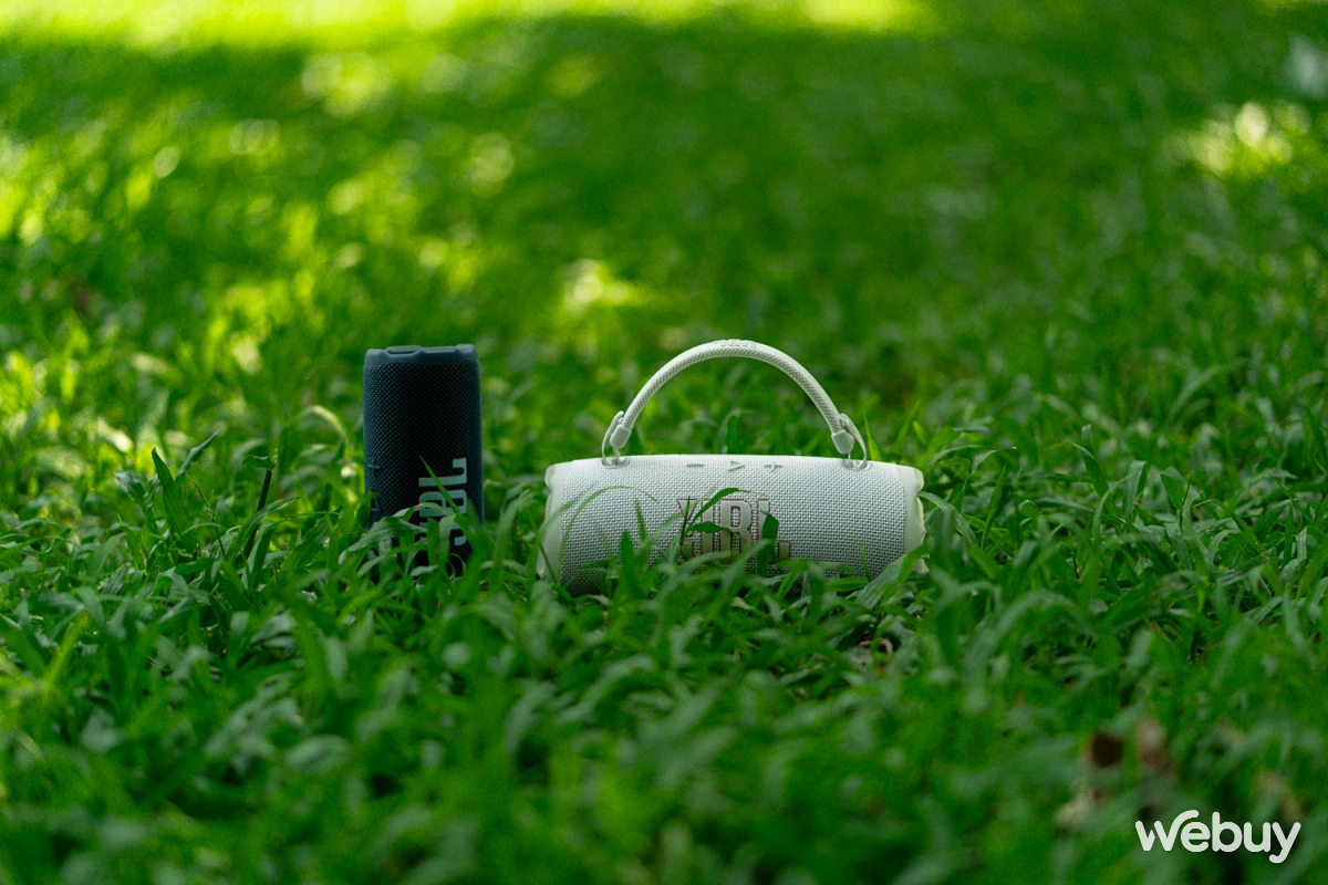 Dùng thử JBL Flip 7 và Charge 6: Âm thanh tùy biến sâu, pin “trâu” hơn, thêm AuraCast, chống nước/rơi vỡ, phát nhạc lossless, giá từ 3.59 triệu- Ảnh 16. Dùng thử JBL Flip 7 và Charge 6: Âm thanh tùy biến sâu, pin “trâu” hơn, thêm AuraCast, chống nước/rơi vỡ, phát nhạc lossless, giá từ 3.59 triệu- Ảnh 16.
