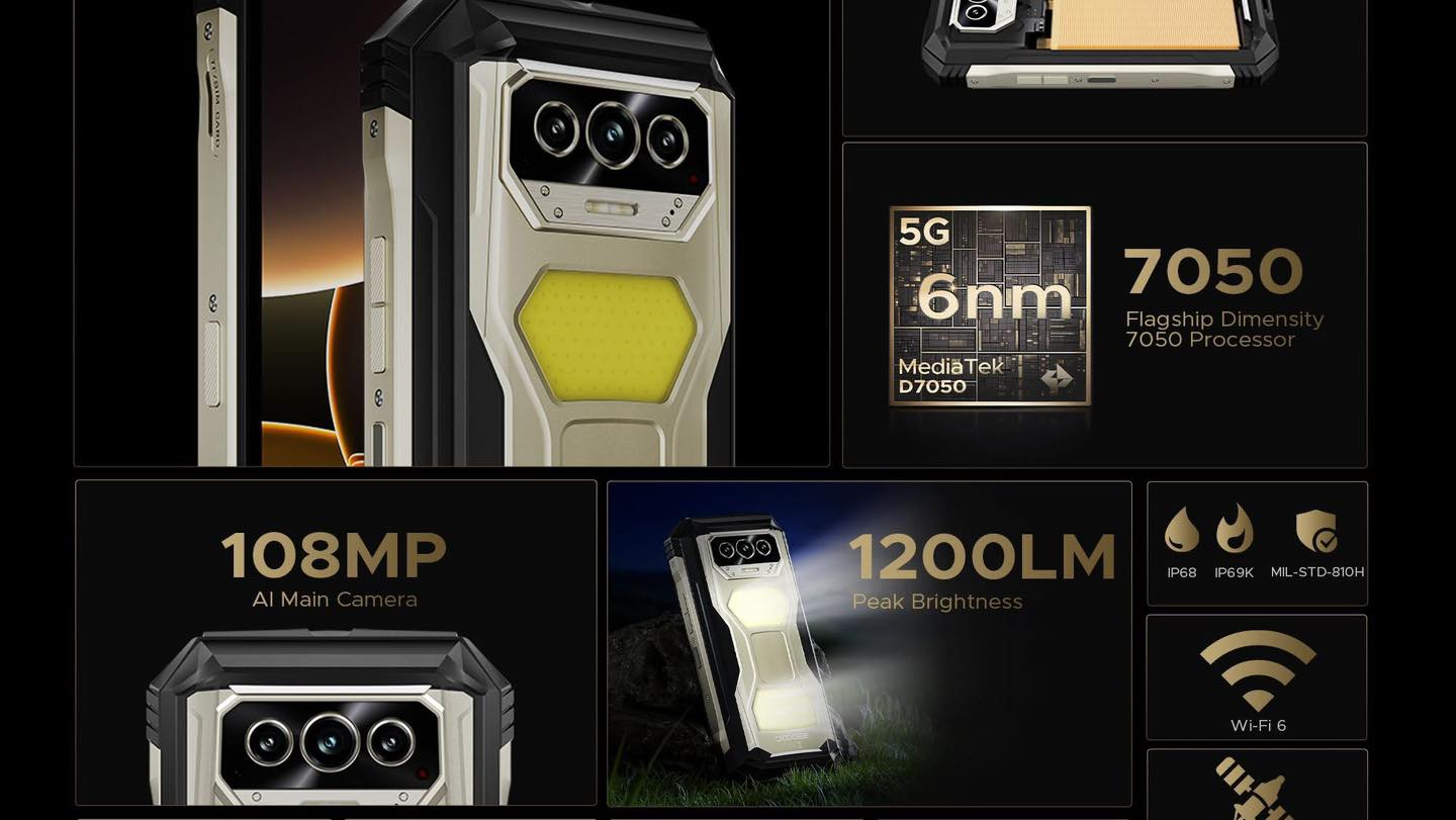 Điện thoại pin khủng 22.000mAh ra mắt: Dùng cả tuần, camera hồng ngoại soi đêm, rơi vỡ không hỏng, đèn pin siêu sáng, nặng hơn nửa kg- Ảnh 5. Điện thoại pin khủng 22.000mAh ra mắt: Dùng cả tuần, camera hồng ngoại soi đêm, rơi vỡ không hỏng, đèn pin siêu sáng, nặng hơn nửa kg- Ảnh 5.