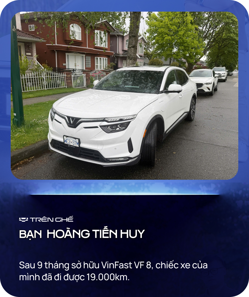 Sở hữu VinFast VF 8 tại Canada, nam Gen Z chia sẻ: ‘Tăng tốc tốt như xe xăng máy V6, nhiều người trầm trồ không tin Việt Nam cũng có thể sản xuất ô tô’- Ảnh 3. Sở hữu VinFast VF 8 tại Canada, nam Gen Z chia sẻ: ‘Tăng tốc tốt như xe xăng máy V6, nhiều người trầm trồ không tin Việt Nam cũng có thể sản xuất ô tô’- Ảnh 3.