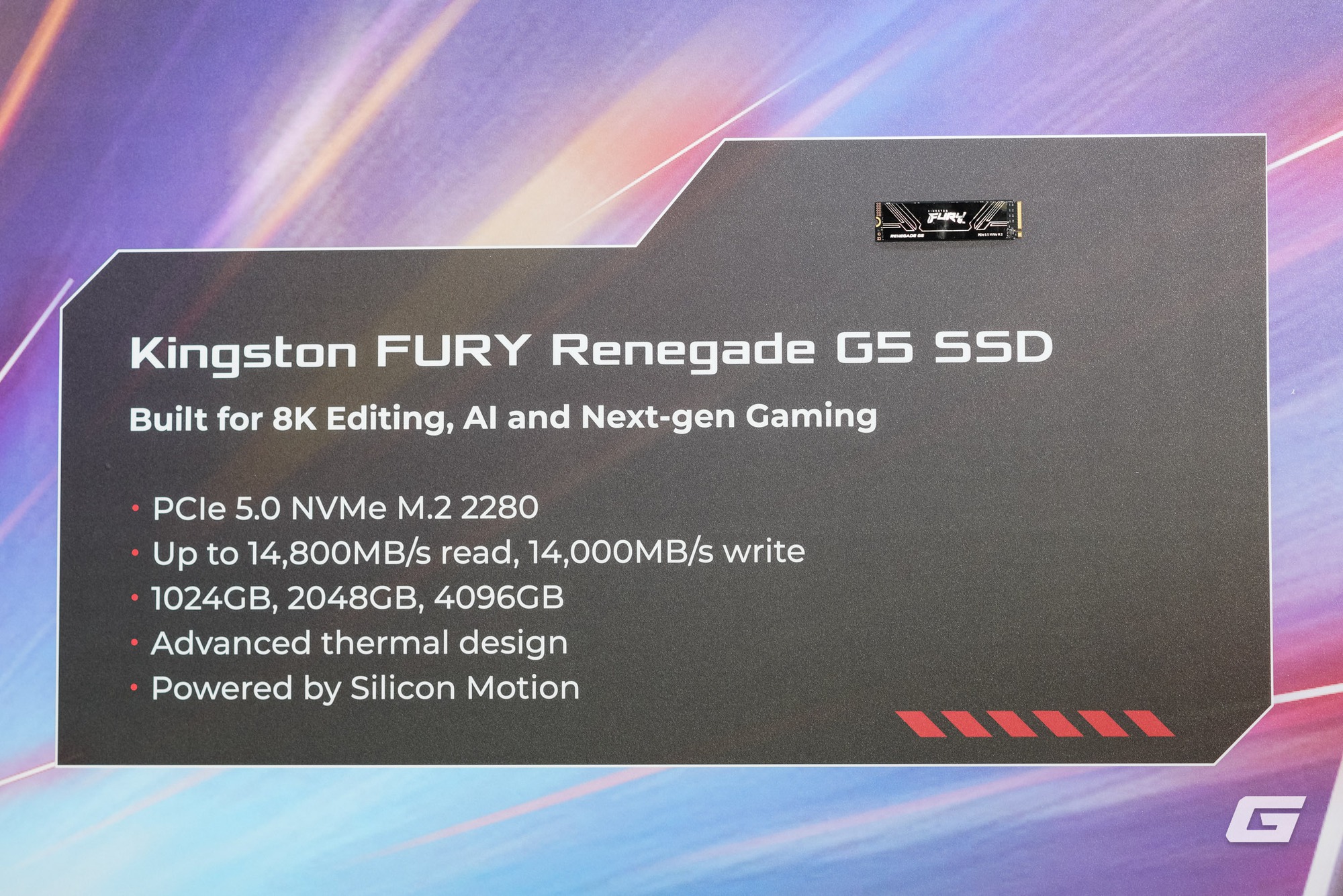 Ngắm loạt sản phẩm bộ nhớ, lưu trữ của Kingston tại COMPUTEX 2025: Từ ứng dụng AI cho đến giải pháp hàng không vũ trụ- Ảnh 5. Ngắm loạt sản phẩm bộ nhớ, lưu trữ của Kingston tại COMPUTEX 2025: Từ ứng dụng AI cho đến giải pháp hàng không vũ trụ- Ảnh 5.