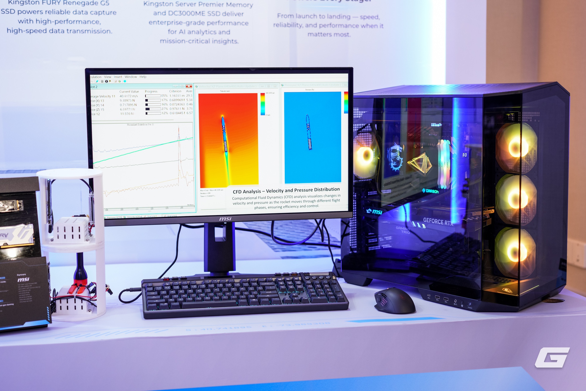 Ngắm loạt sản phẩm bộ nhớ, lưu trữ của Kingston tại COMPUTEX 2025: Từ ứng dụng AI cho đến giải pháp hàng không vũ trụ- Ảnh 10. Ngắm loạt sản phẩm bộ nhớ, lưu trữ của Kingston tại COMPUTEX 2025: Từ ứng dụng AI cho đến giải pháp hàng không vũ trụ- Ảnh 10.