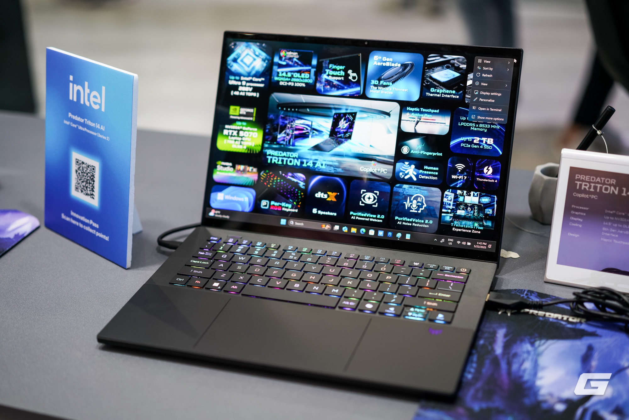Không phải laptop hay linh kiện gaming, sản phẩm được chú ý nhất của Acer tại Computer 2025 là... một chiếc nhẫn- Ảnh 13. Không phải laptop hay linh kiện gaming, sản phẩm được chú ý nhất của Acer tại Computer 2025 là... một chiếc nhẫn- Ảnh 13.