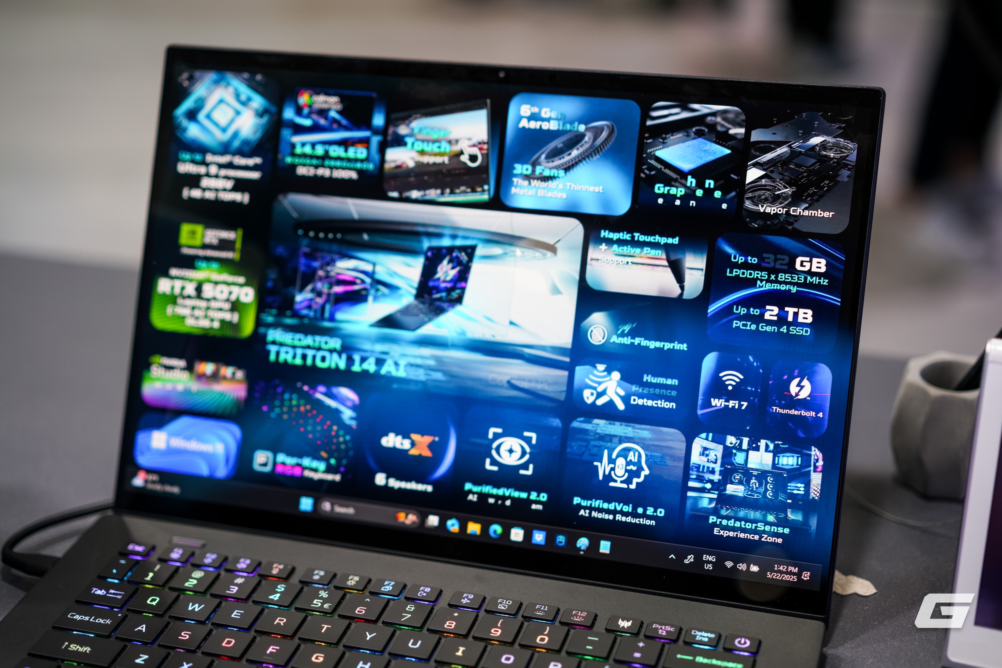 Không phải laptop hay linh kiện gaming, sản phẩm được chú ý nhất của Acer tại Computer 2025 là... một chiếc nhẫn- Ảnh 14. Không phải laptop hay linh kiện gaming, sản phẩm được chú ý nhất của Acer tại Computer 2025 là... một chiếc nhẫn- Ảnh 14.