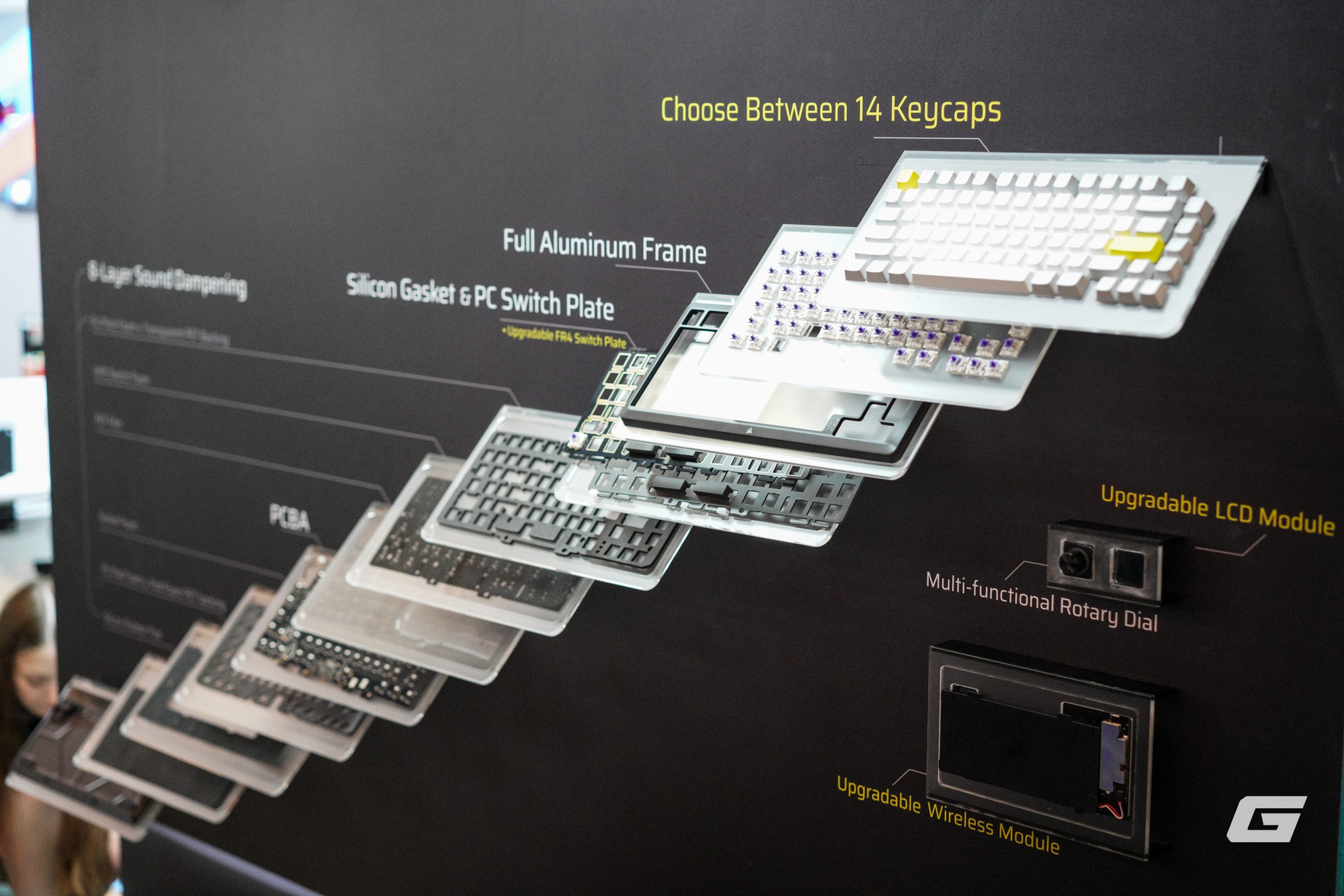 'Tất tần tật' về Corsair tại Computex 2025: Bàn phím 'siêu tùy biến', chuột có tới 12 nút và bộ máy tính hợp tác với tựa game Doom- Ảnh 12.