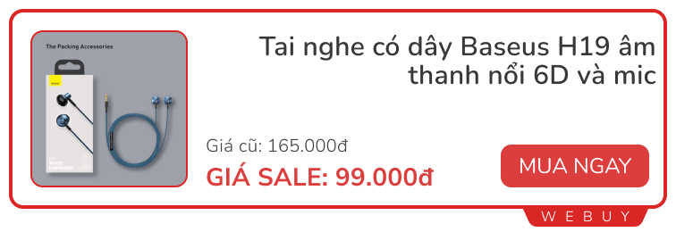 Săn sale cuối tháng: 10 món đồ dùng ổn, giá rẻ dưới 150.000 của Baseus- Ảnh 6.