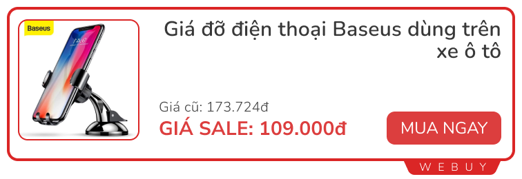 Săn sale cuối tháng: 10 món đồ dùng ổn, giá rẻ dưới 150.000 của Baseus- Ảnh 9.