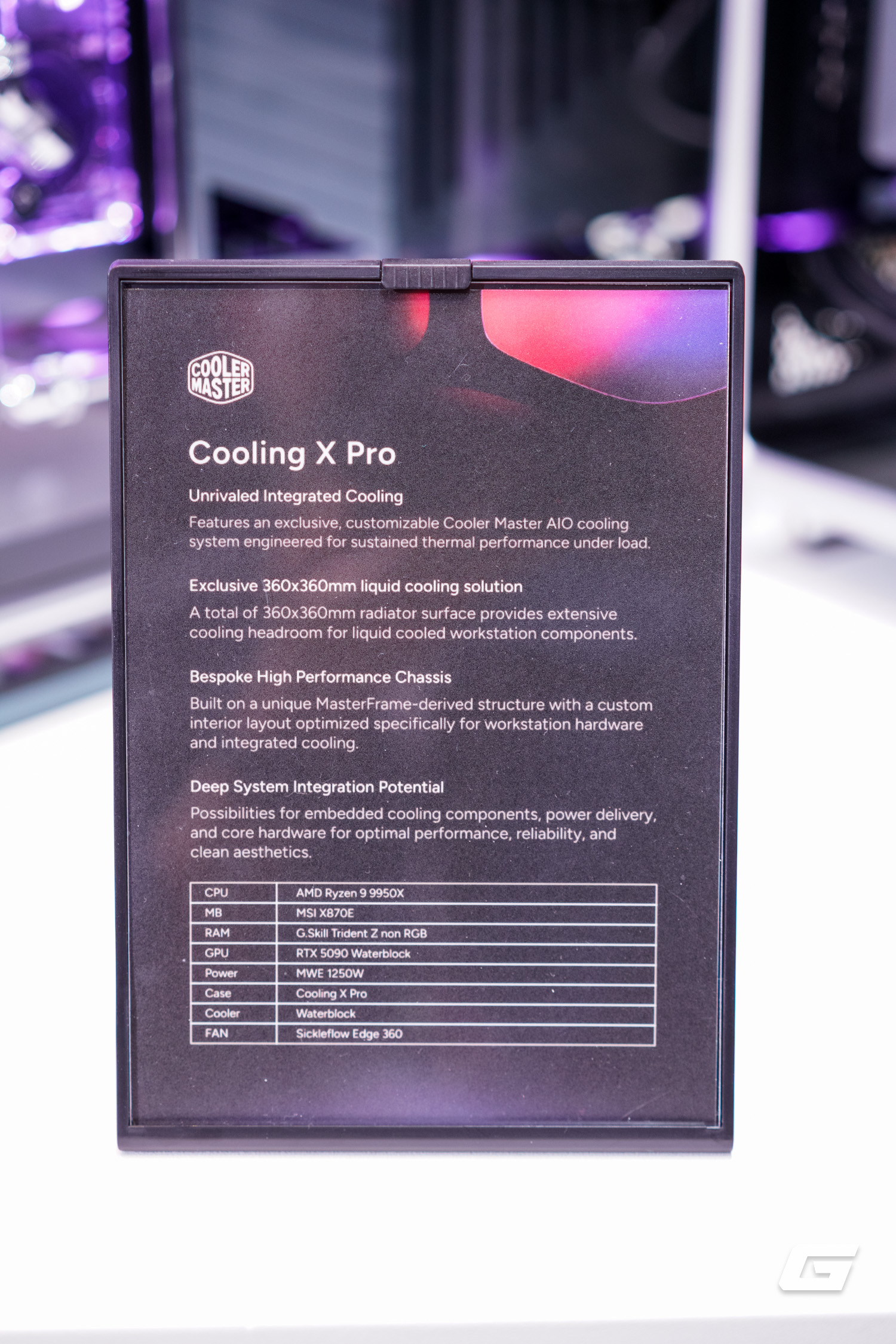 CoolerMaster khẳng định vị thế với công nghệ làm mát đột phá và PC build sẵn cực khủng tại Computex 2025- Ảnh 7. CoolerMaster khẳng định vị thế với công nghệ làm mát đột phá và PC build sẵn cực khủng tại Computex 2025- Ảnh 7.