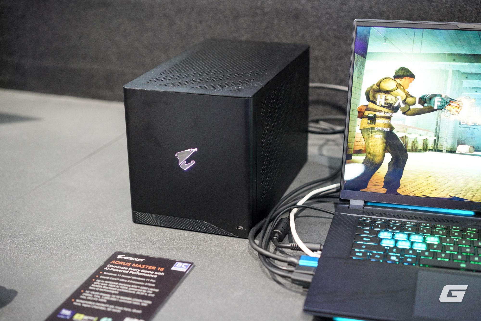 Gigabyte đem tới Computex 2025 màn hình QD-OLED 500Hz "nhanh nhất Thế giới", cùng AI Box sử dụng NVIDIA RTX 5090- Ảnh 20. Gigabyte đem tới Computex 2025 màn hình QD-OLED 500Hz "nhanh nhất Thế giới", cùng AI Box sử dụng NVIDIA RTX 5090- Ảnh 20.