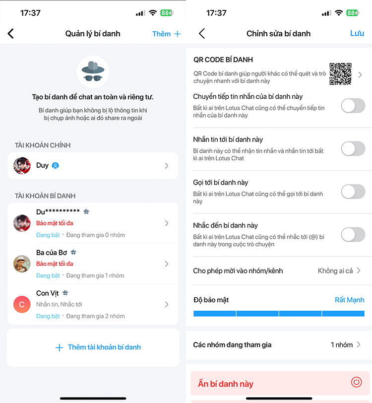 Review nhanh Lotus Chat, app chat Review nhanh Lotus Chat, app chat