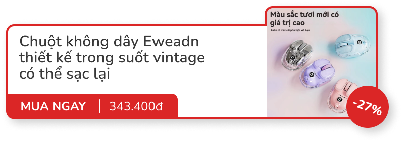 Deal cuối tháng: Tai nghe Huawei vừa lên kệ đã giảm 700.000đ, chuột Xiaomi Gen 3 -50%, rèm chống nắng không khoan đục từ 129.000đ- Ảnh 3.