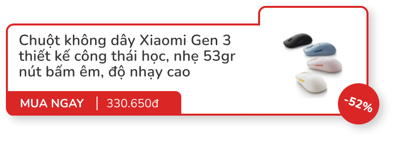 Deal cuối tháng: Tai nghe Huawei vừa lên kệ đã giảm 700.000đ, chuột Xiaomi Gen 3 -50%, rèm chống nắng không khoan đục từ 129.000đ- Ảnh 1.