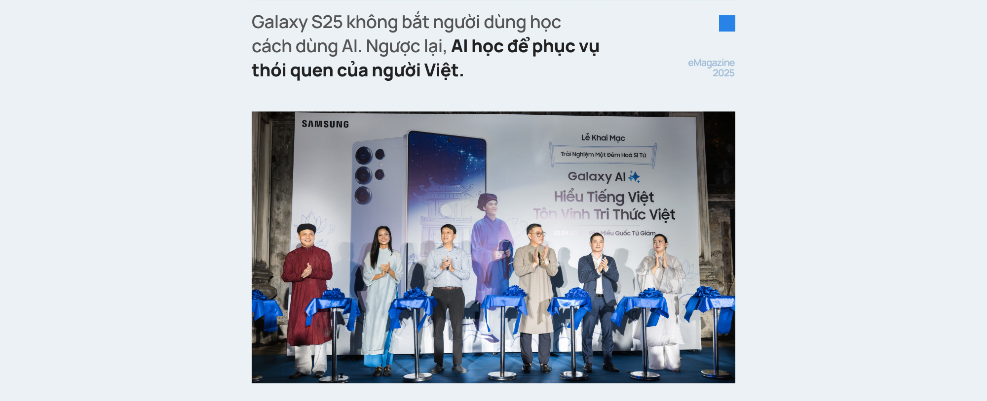 Galaxy S25 series và hành trình 4 tháng gắn kết văn hóa Việt, con người Việt- Ảnh 10.