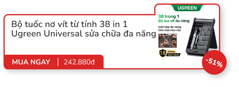8 món đồ sale to từ 40% đến 57% của Ugreen: SmartTag, tai nghe, sạc nhanh, chuột bluetooth...- Ảnh 2.