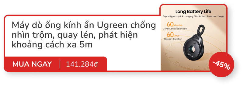 8 món đồ sale to từ 40% đến 57% của Ugreen: SmartTag, tai nghe, sạc nhanh, chuột bluetooth...- Ảnh 7.