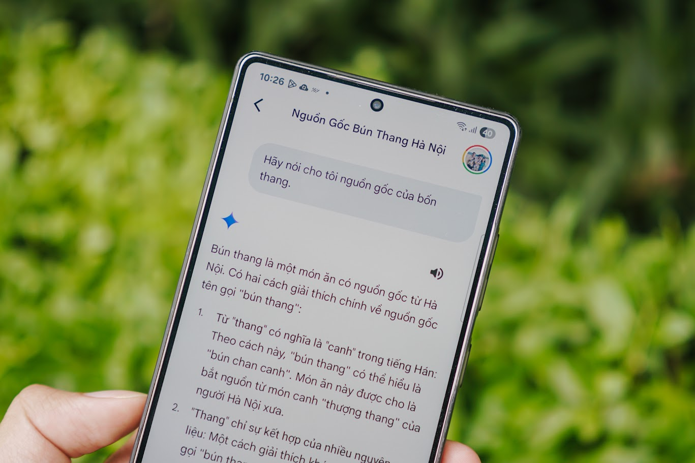 Khám phá chiều sâu ẩm thực Việt cùng Galaxy S25 và Gemini Live- Ảnh 3. Khám phá chiều sâu ẩm thực Việt cùng Galaxy S25 và Gemini Live- Ảnh 3.