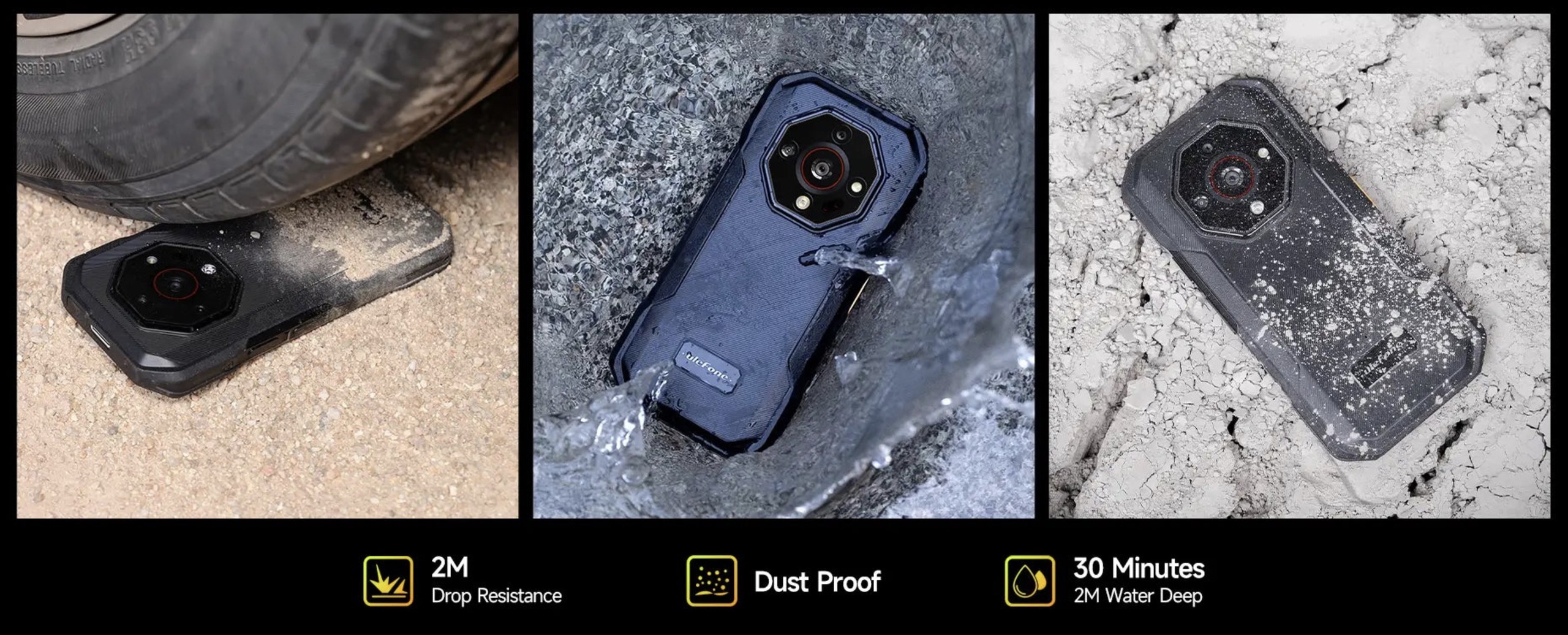 Ra mắt Ulefone Armor X32: Giá 3.4 triệu mà chống bụi/nước, rơi 5000+ lần không vỡ, pin 5500mAh, camera soi đêm, chụp ảnh dưới nước- Ảnh 2. Ra mắt Ulefone Armor X32: Giá 3.4 triệu mà chống bụi/nước, rơi 5000+ lần không vỡ, pin 5500mAh, camera soi đêm, chụp ảnh dưới nước- Ảnh 2.