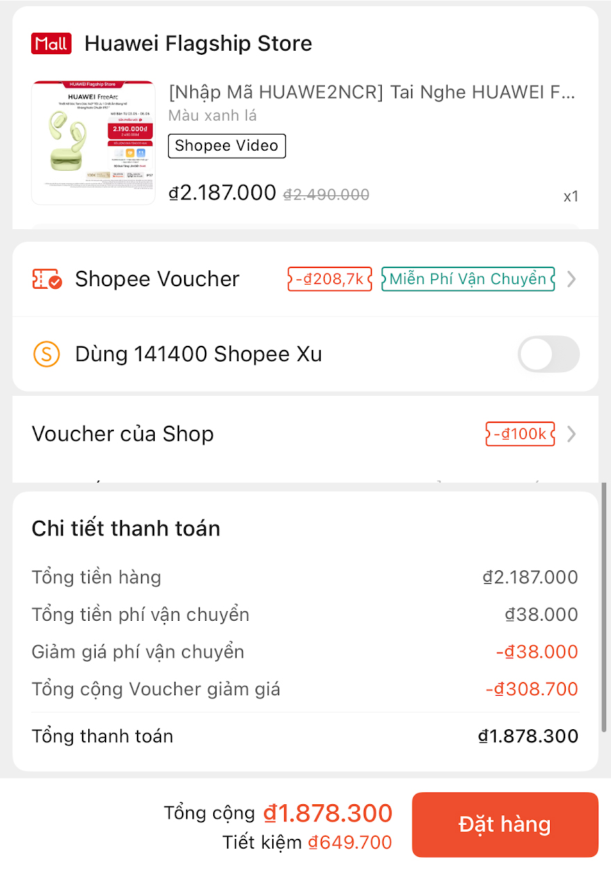 Săn sale tai nghe mới ra mắt của Huawei giá chỉ 1,8 triệu đồng: Thiết kế mở, chất âm ổn trong tầm giá, pin 28 giờ- Ảnh 2. Săn sale tai nghe mới ra mắt của Huawei giá chỉ 1,8 triệu đồng: Thiết kế mở, chất âm ổn trong tầm giá, pin 28 giờ- Ảnh 2.