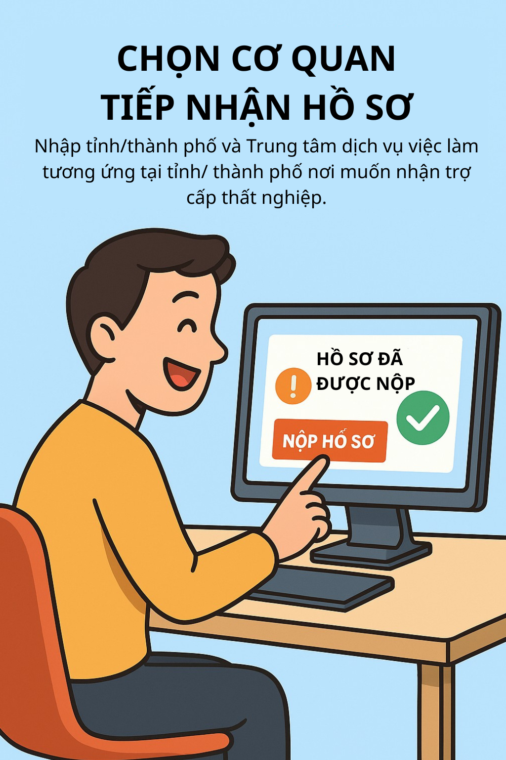 Infographic: Chi tiết các bước nộp hồ sơ trợ cấp thất nghiệp online, ai cũng nên biết tránh mất thời gian- Ảnh 6. Infographic: Chi tiết các bước nộp hồ sơ trợ cấp thất nghiệp online, ai cũng nên biết tránh mất thời gian- Ảnh 6.