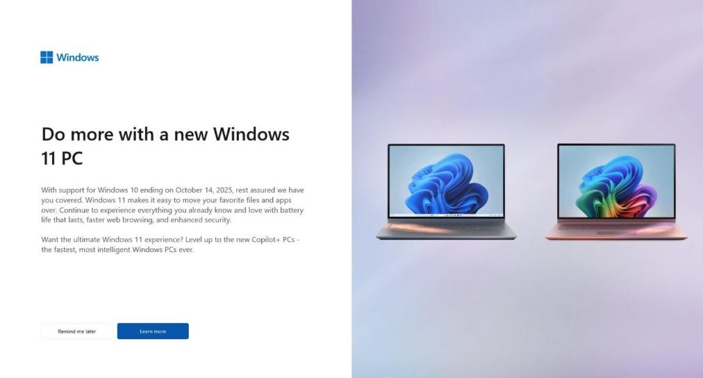 Lo lắng Windows 10 bị ‘khai tử’? Microsoft khuyên: hãy mua Copilot+ PC vì chúng nhanh hơn MacBook Air M2- Ảnh 3. Lo lắng Windows 10 bị ‘khai tử’? Microsoft khuyên: hãy mua Copilot+ PC vì chúng nhanh hơn MacBook Air M2- Ảnh 3.