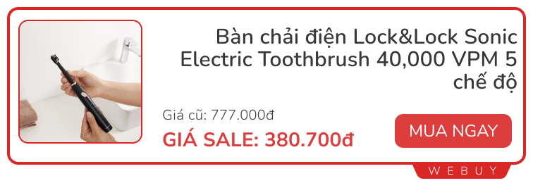 Deal chất từ Philips, LocknLock, PerySmith: Máy hút bụi, camera, quạt tích điện, đèn cảm ứng... chỉ từ 41.000đ- Ảnh 12.