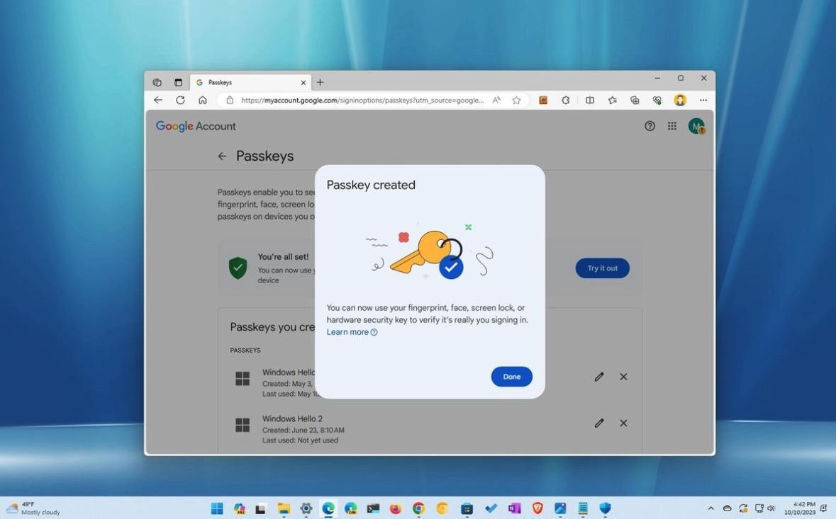Microsoft chính thức loại bỏ mật khẩu, mặc định dùng passkey cho mọi tài khoản mới- Ảnh 1. Microsoft chính thức loại bỏ mật khẩu, mặc định dùng passkey cho mọi tài khoản mới- Ảnh 1.