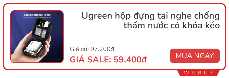 Sale đầu tháng vẫn còn: Tai nghe, cáp sạc, quạt mini... có món giá chỉ 18.000đ- Ảnh 10.