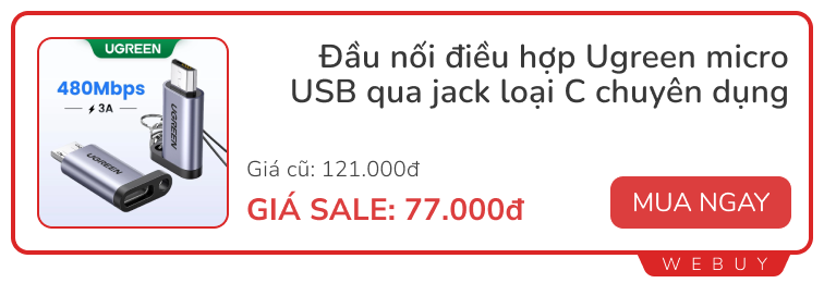 Sale đầu tháng vẫn còn: Tai nghe, cáp sạc, quạt mini... có món giá chỉ 18.000đ- Ảnh 11.