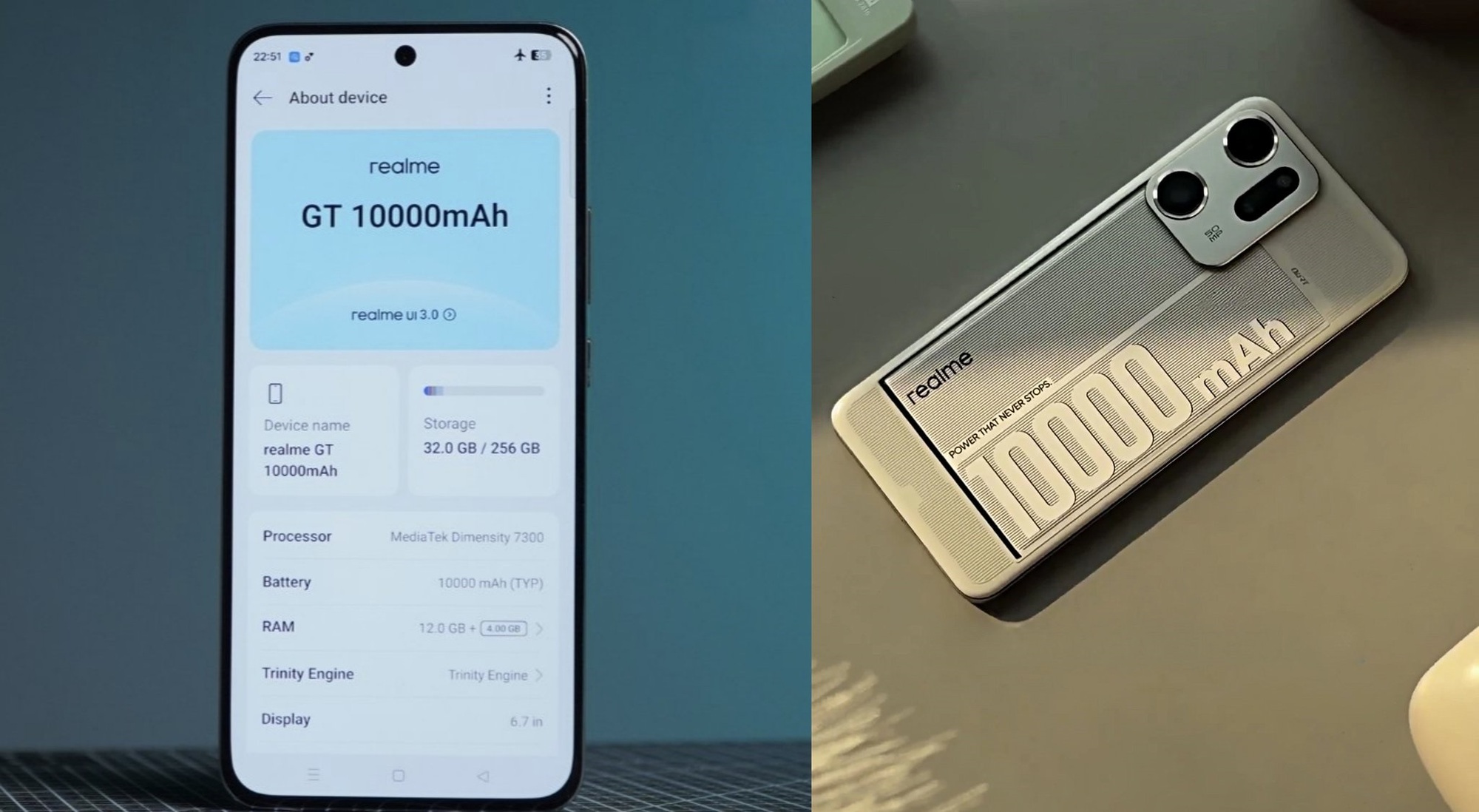Hãng Trung Quốc hé lộ mẫu smartphone pin 10.000mAh, mỏng dưới 8.5mm- Ảnh 2. Hãng Trung Quốc hé lộ mẫu smartphone pin 10.000mAh, mỏng dưới 8.5mm- Ảnh 2.